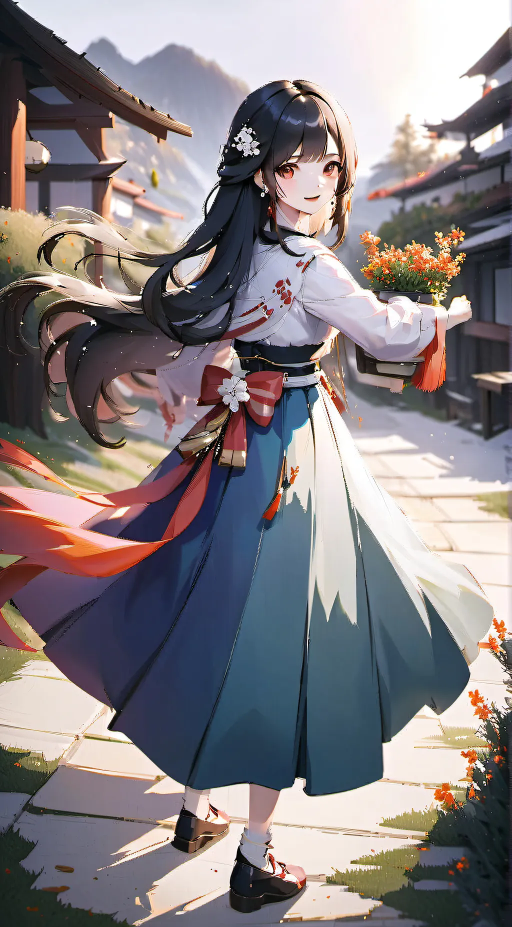 ai character: Ella background