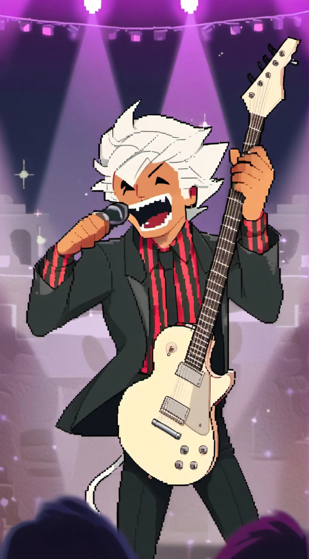 ai character: •Ash• background