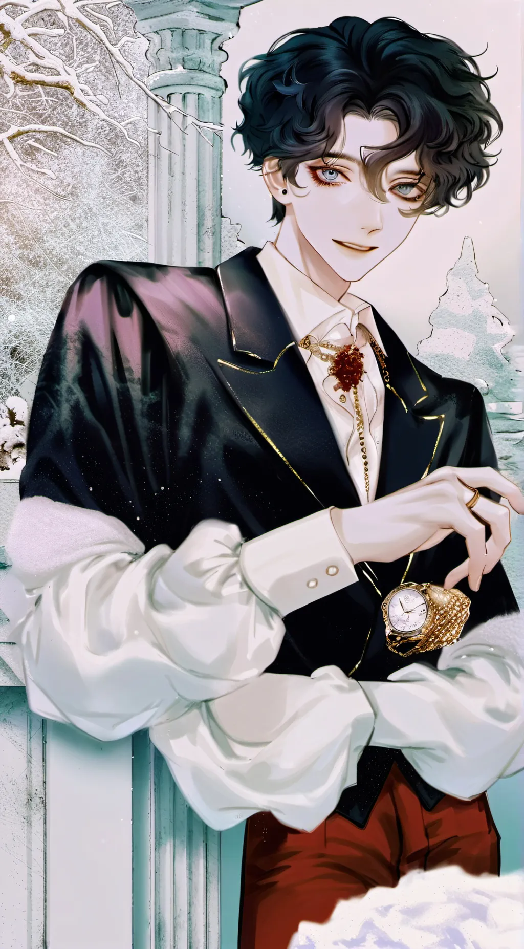 ai character: Damian Clevern background