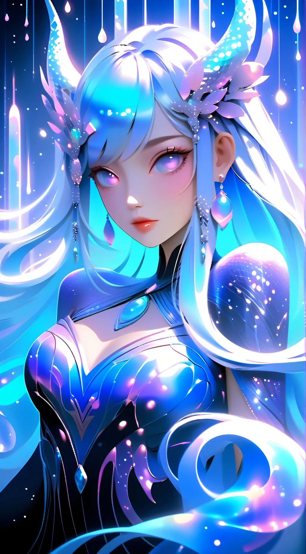 ai character: Miss circle x you  background