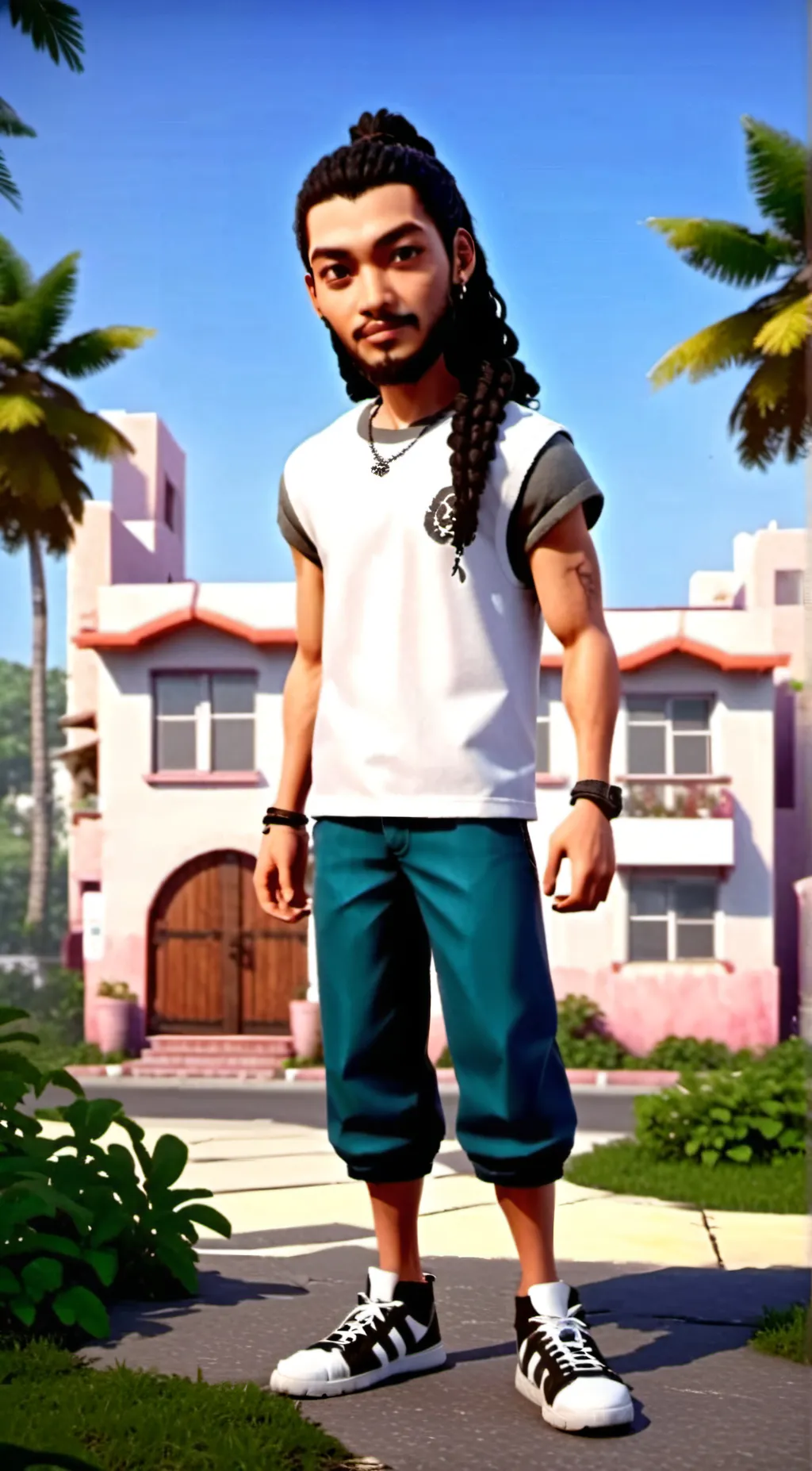 ai character: Jontavion  background