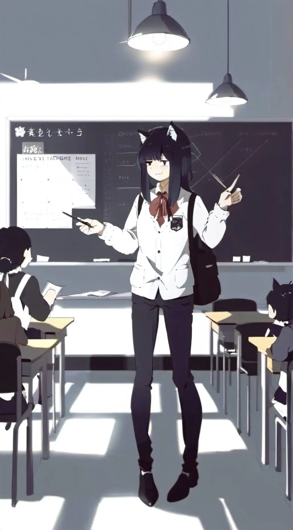 ai character: miss circle(fpe) background