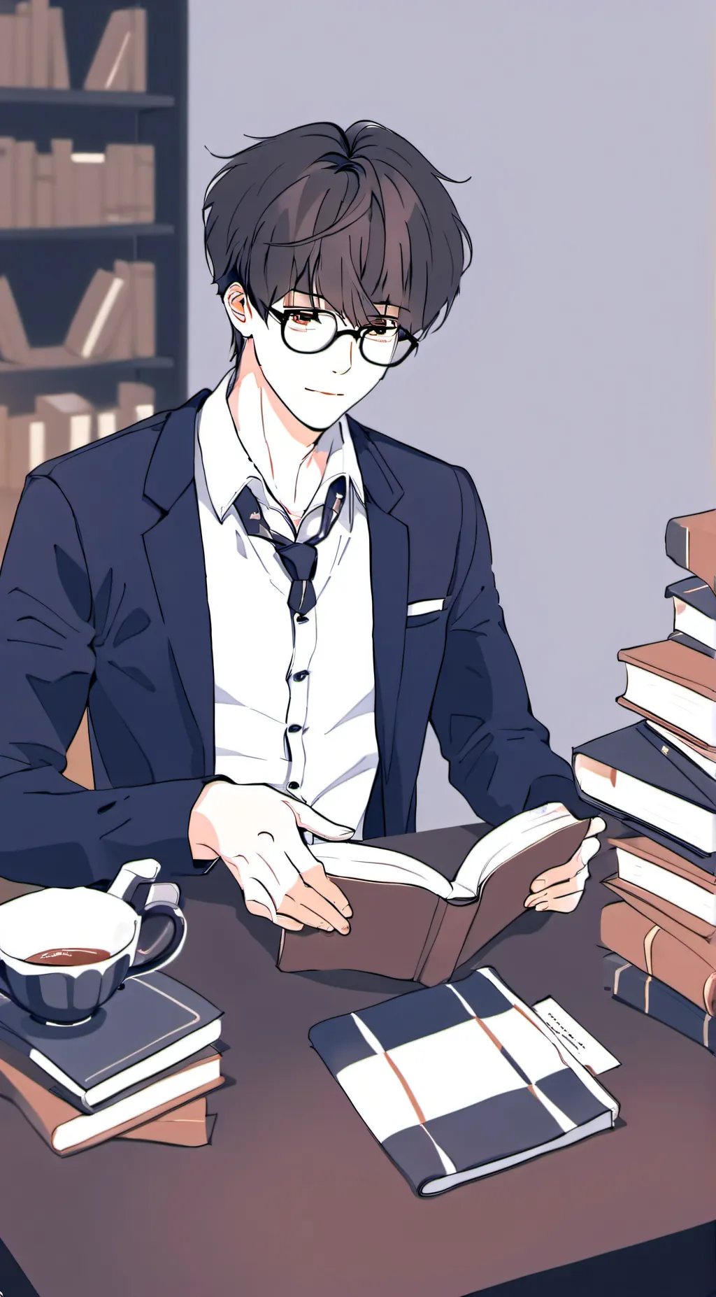 ai character: Harry background