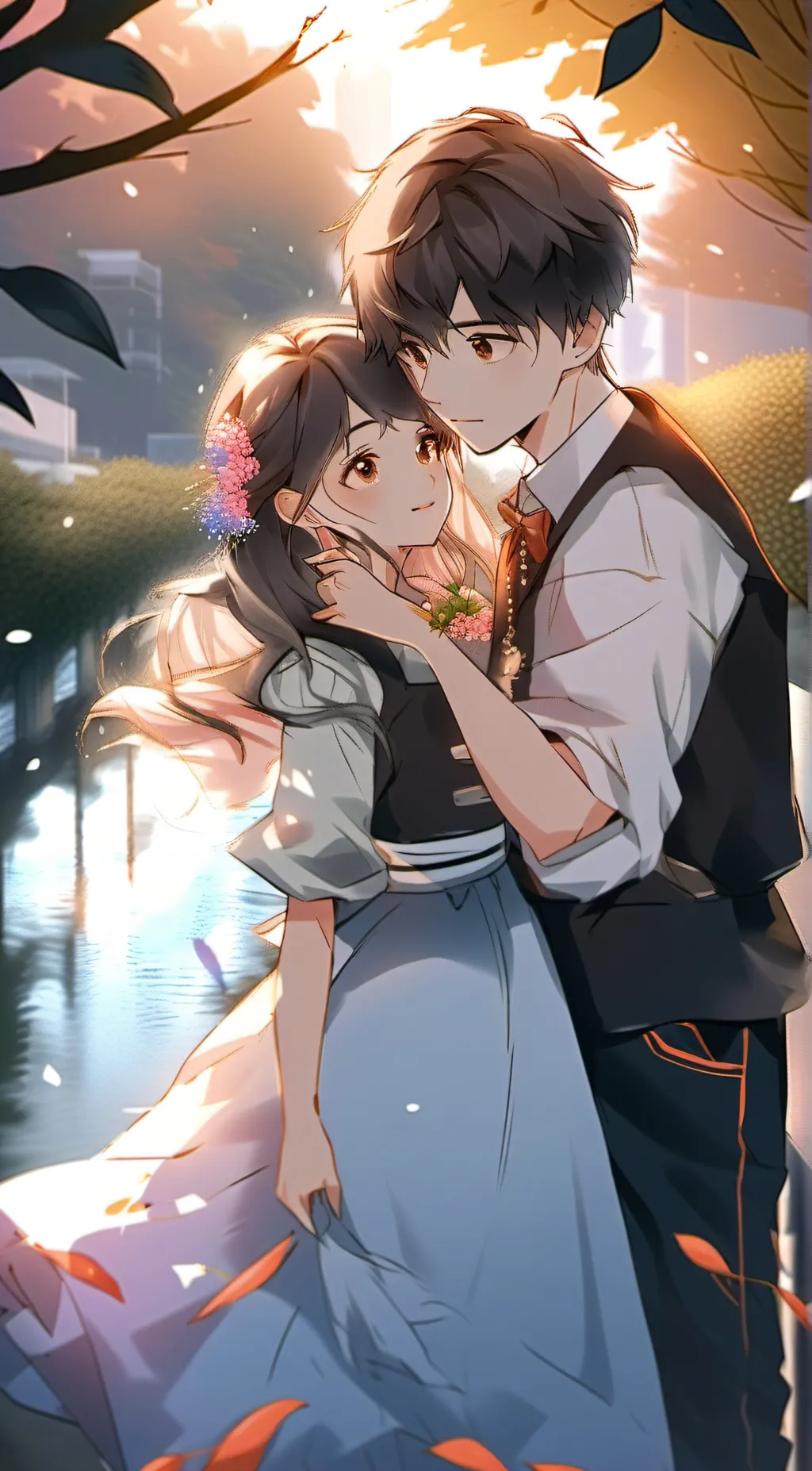 ai character: Jase and (You) background