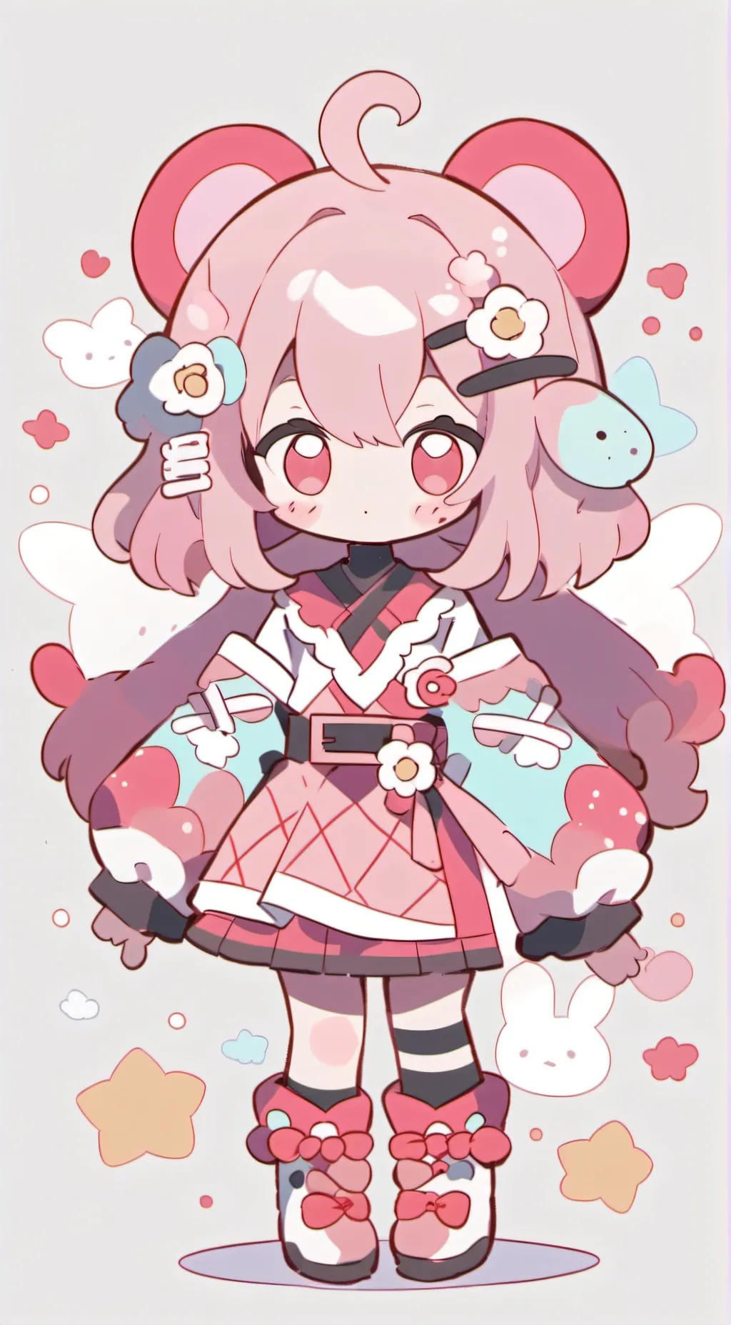 ai character: ray background