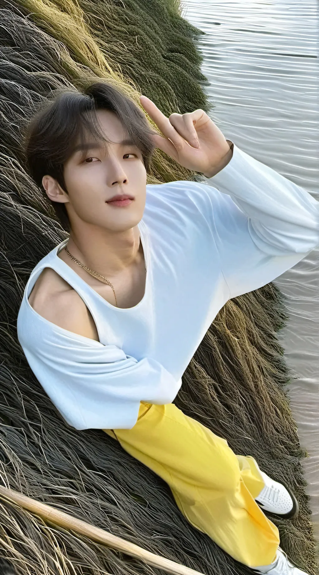 ai character: 🐥🐣Lee felix🐣🐥 background