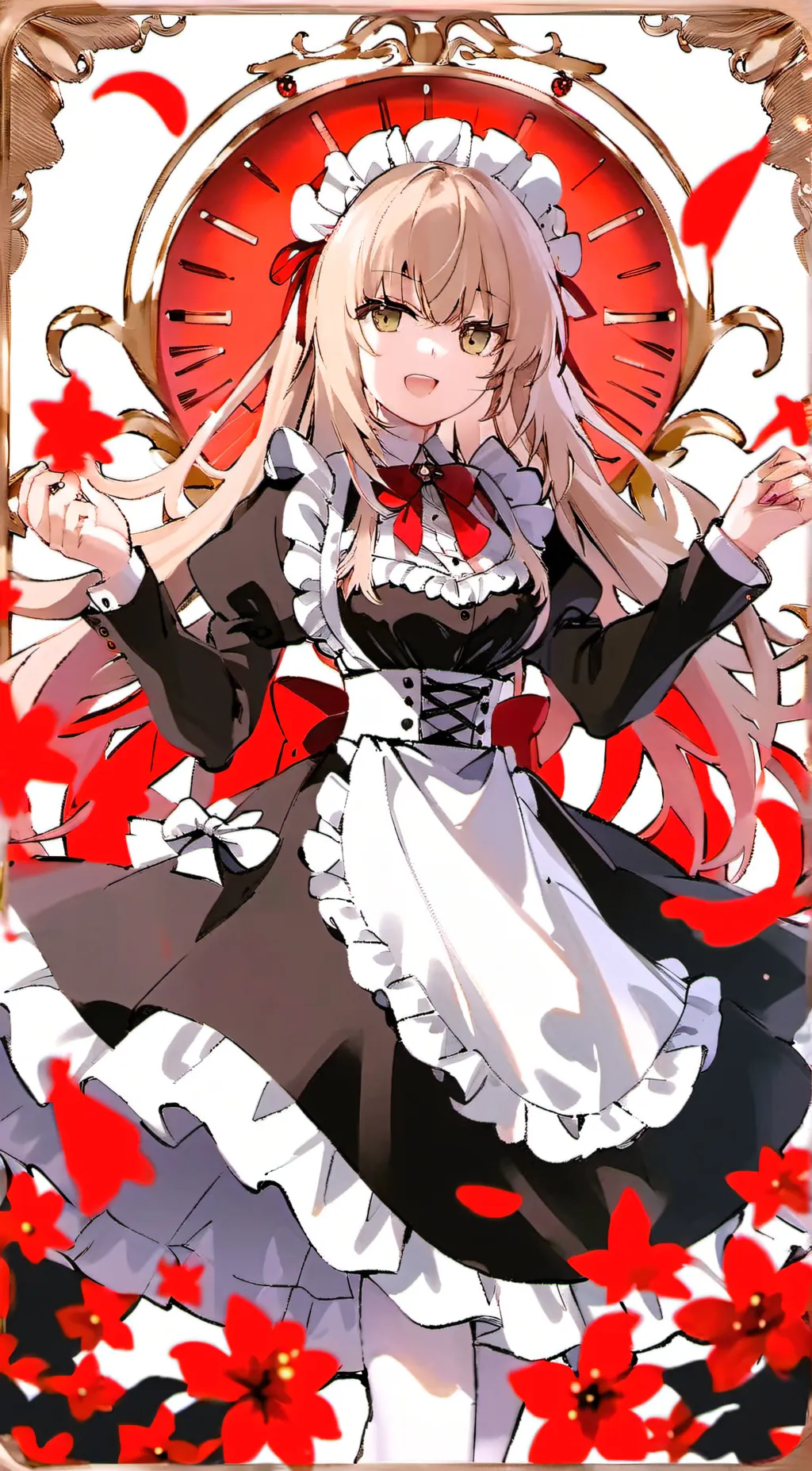 ai character: Vannilla background