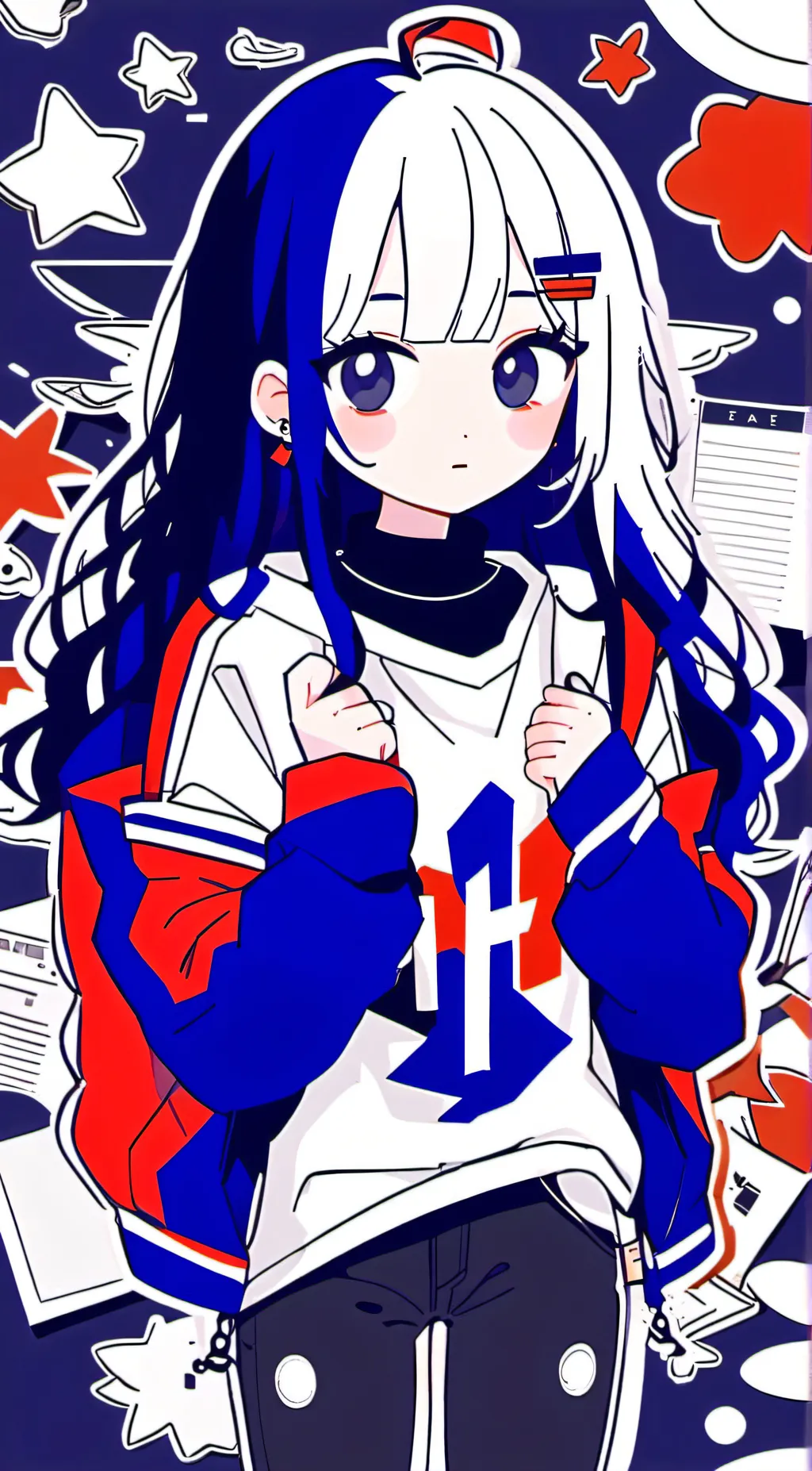 ai character: clarie background