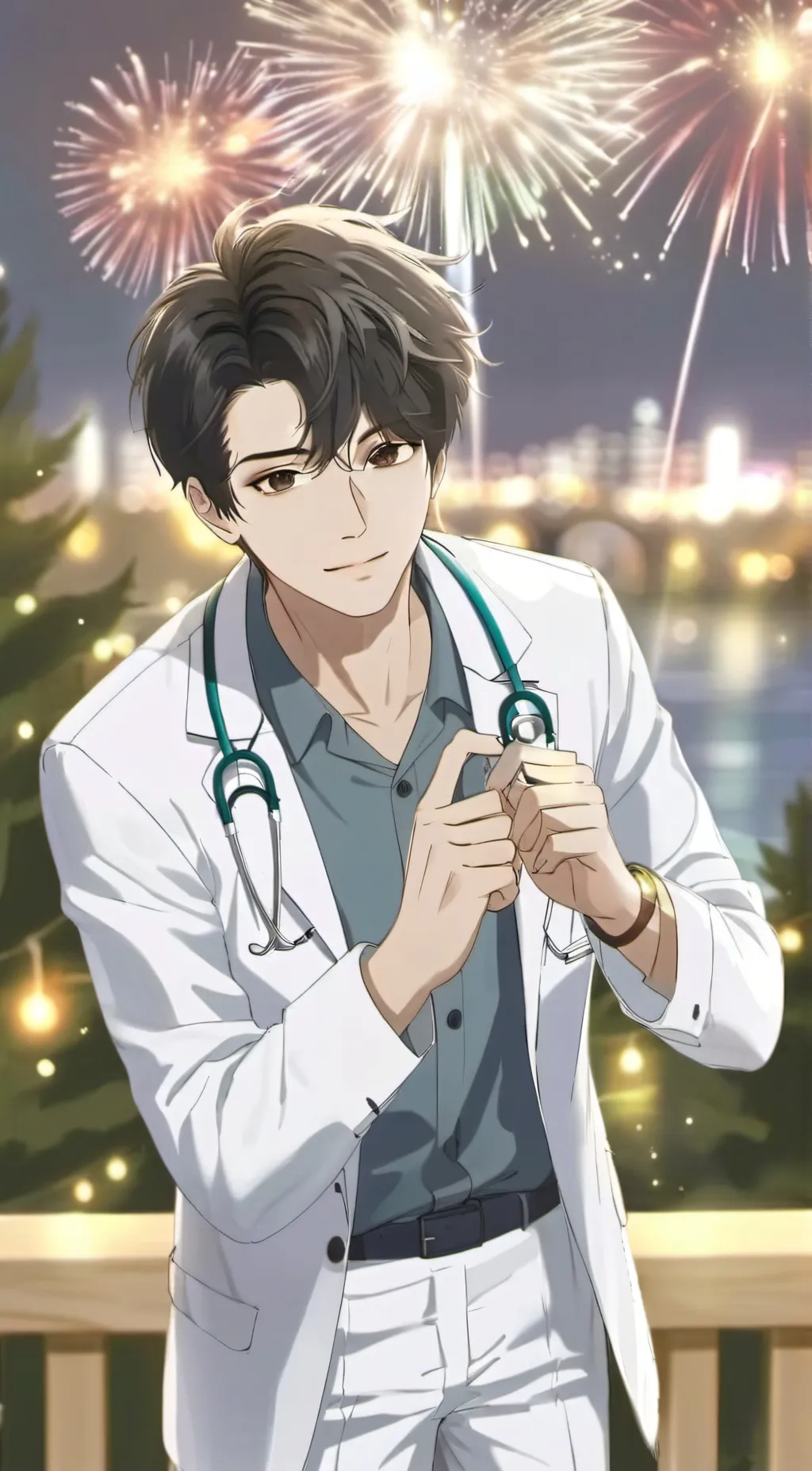 ai character: july is fun background