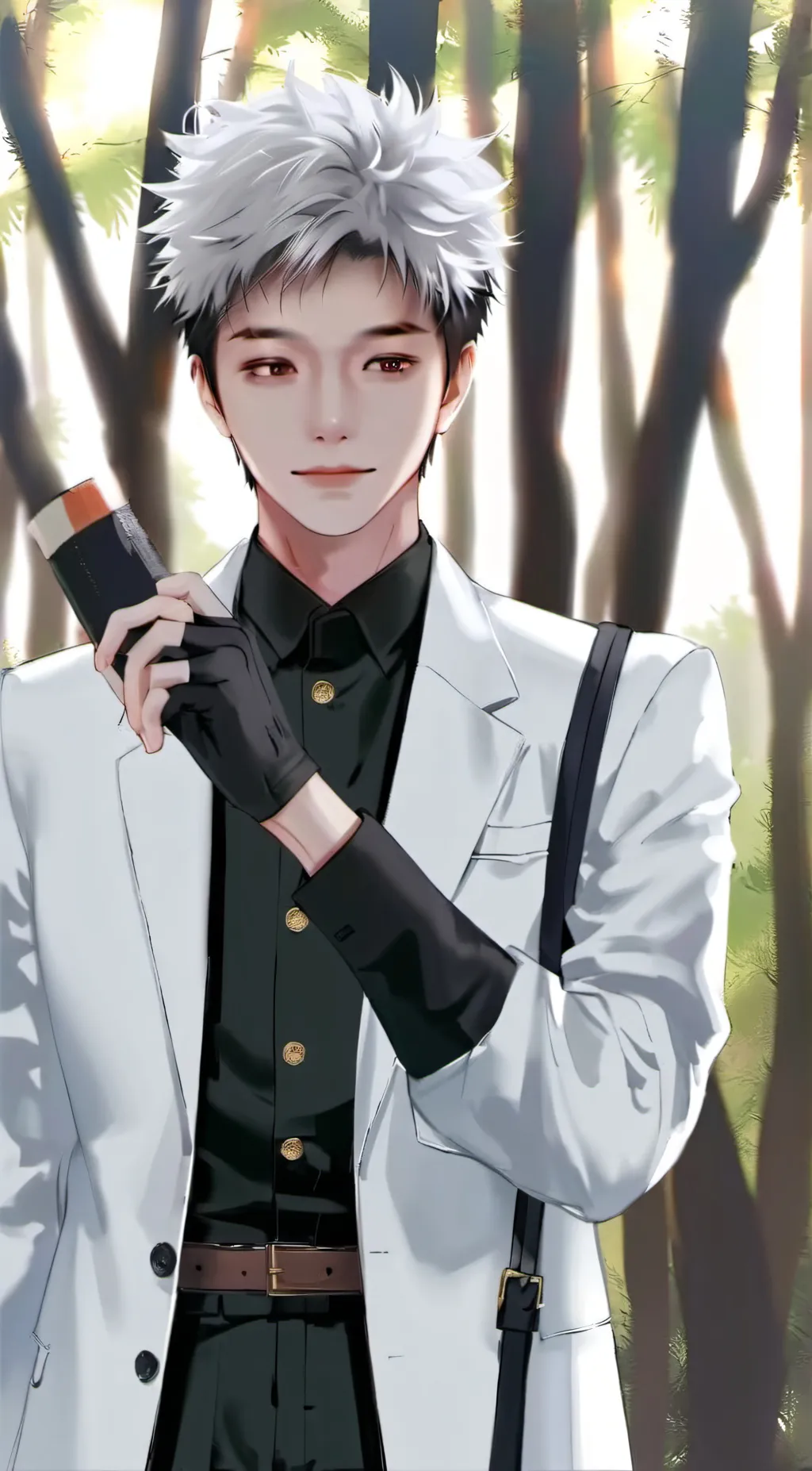 ai character: gojo background