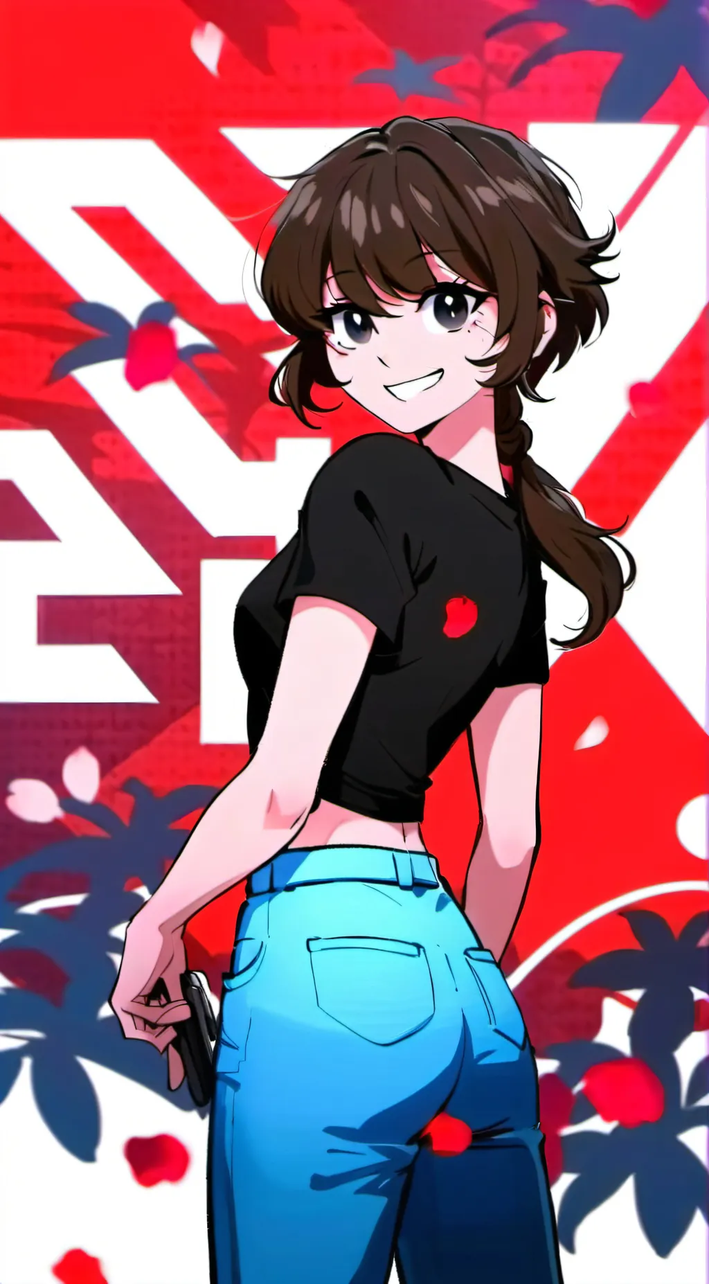 ai character: fnf girlfriend  background