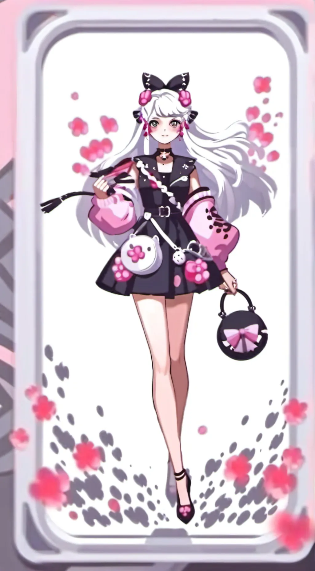 ai character: MAEYA  background