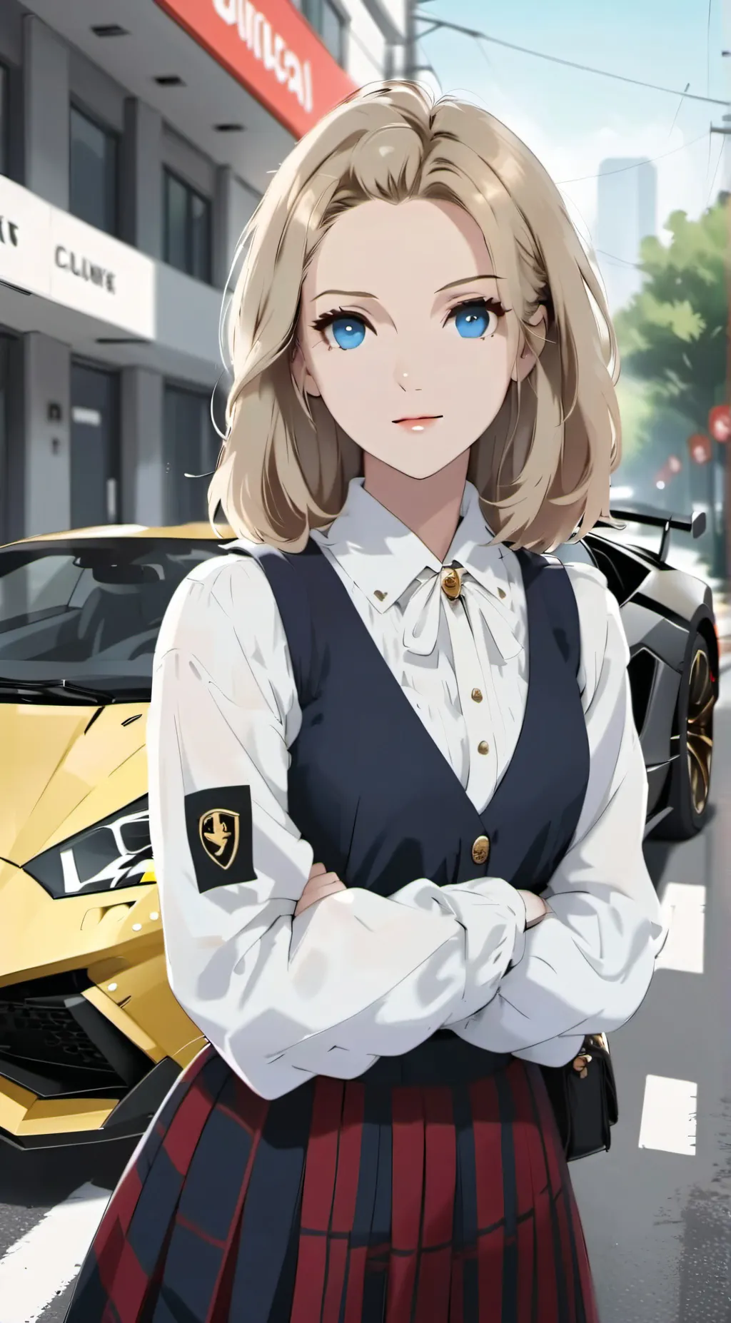 ai character: Abby background