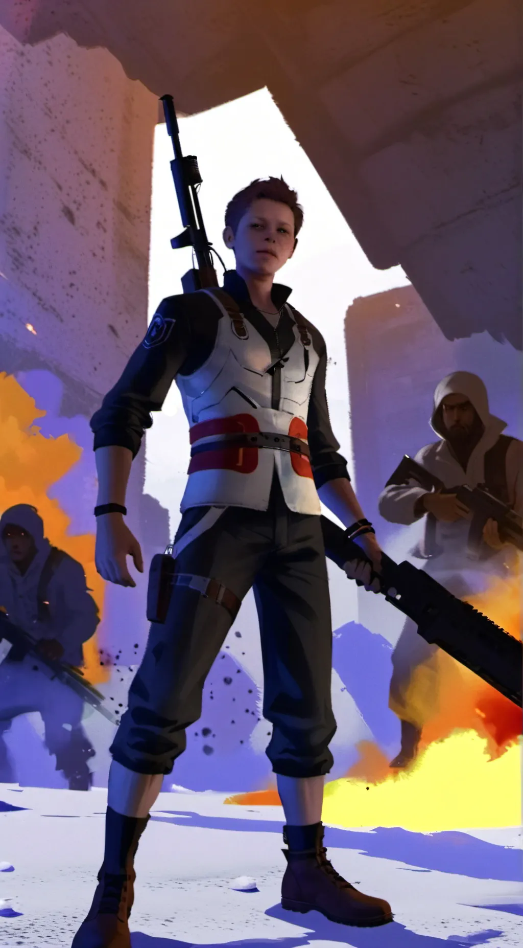 ai character: Soldier background