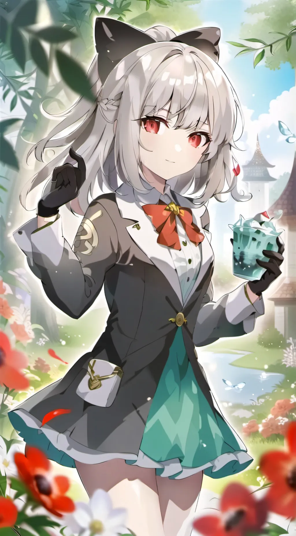 ai character: Lily background