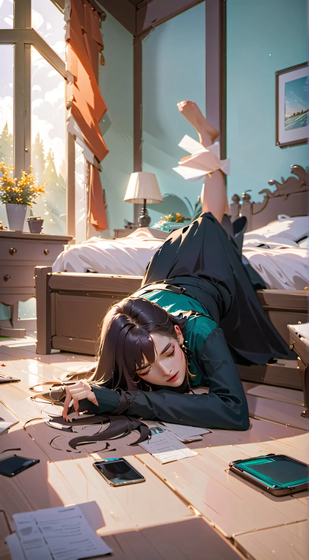 ai character: Emily  background