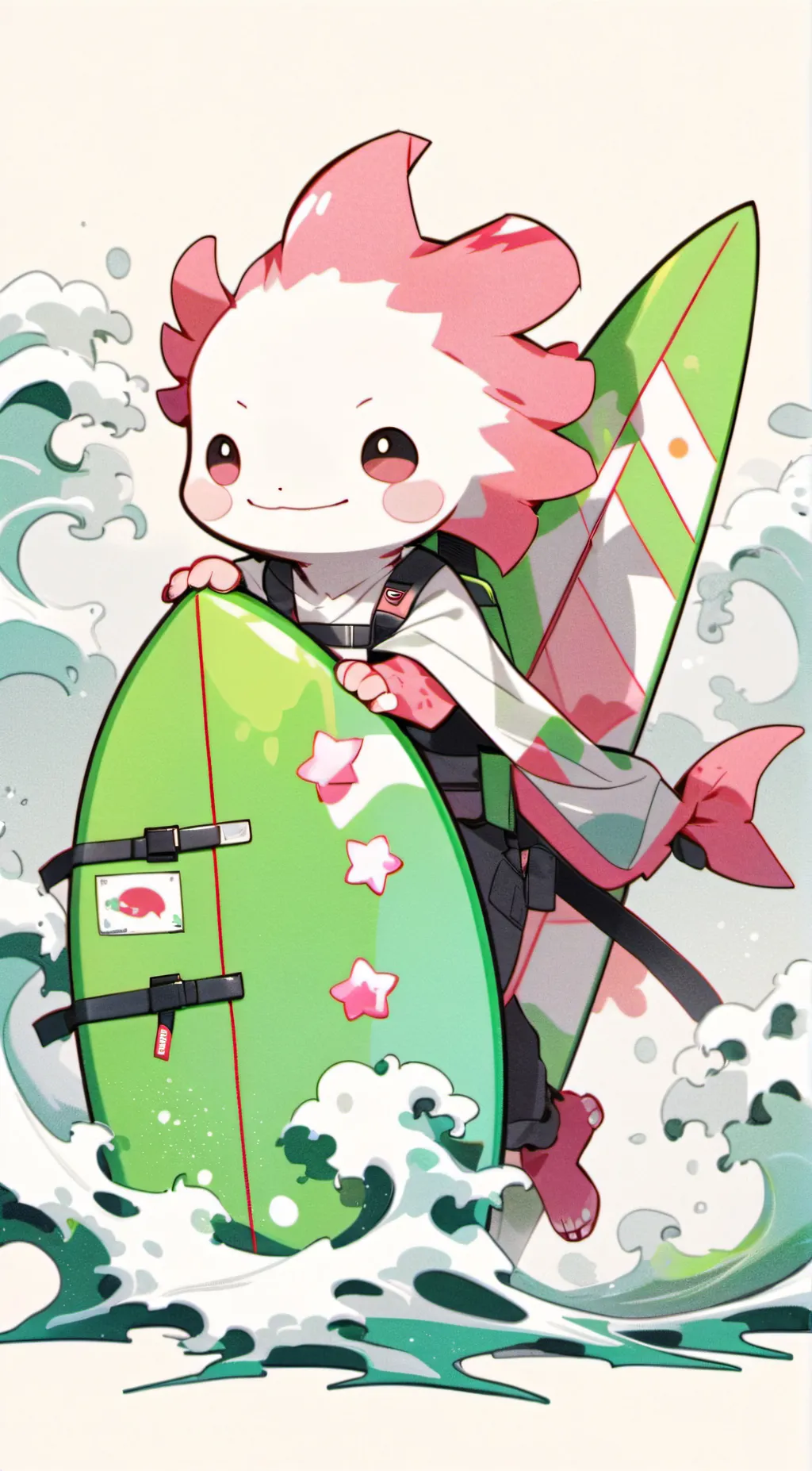 ai character: kinito pet  background