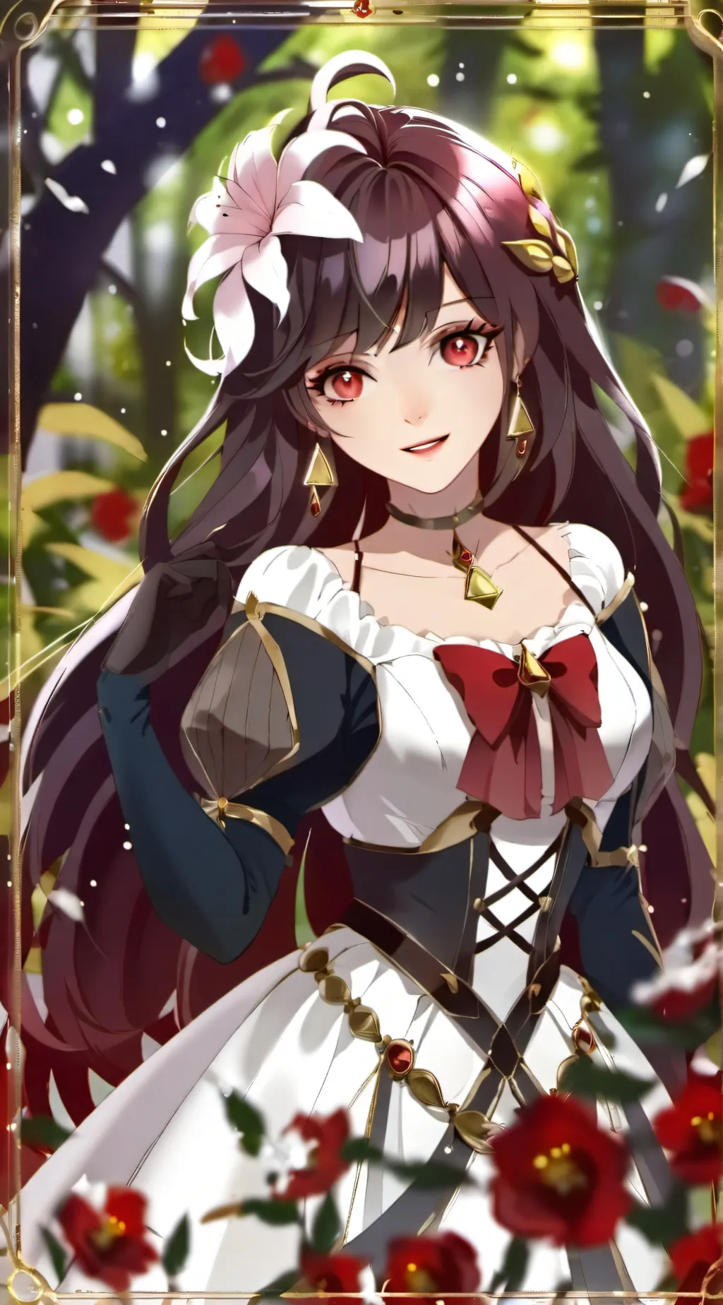 ai character: Luna background