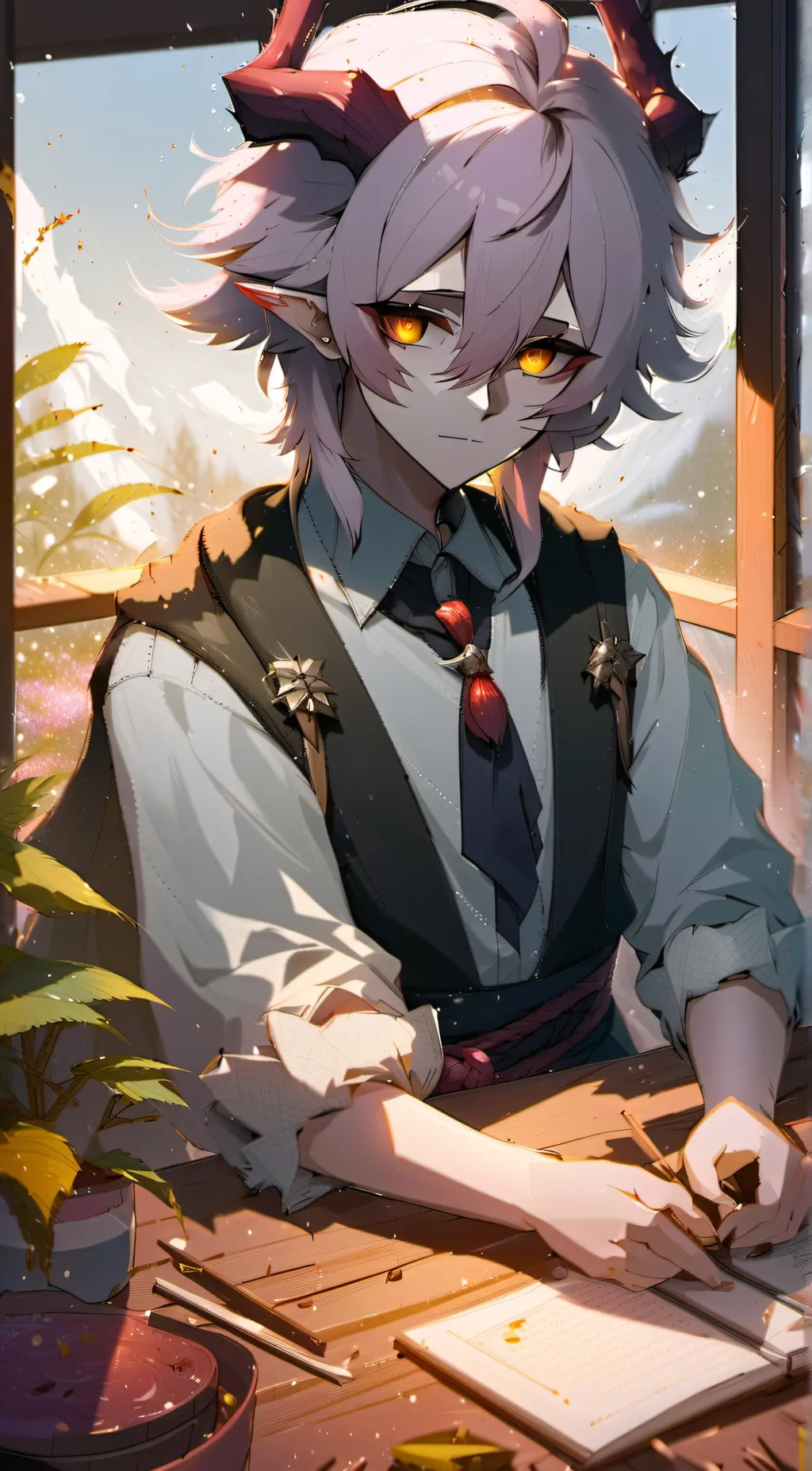 ai character: ~Brad~ background