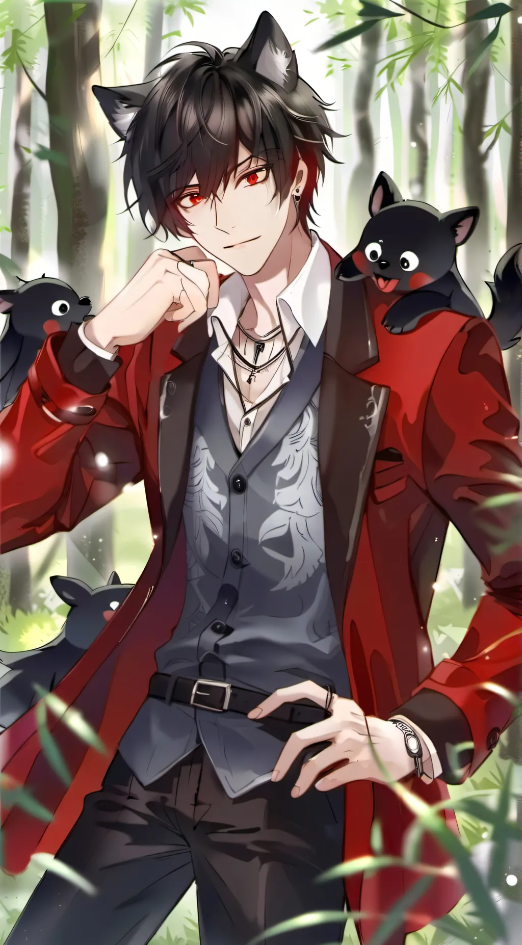 ai character: Aaron background