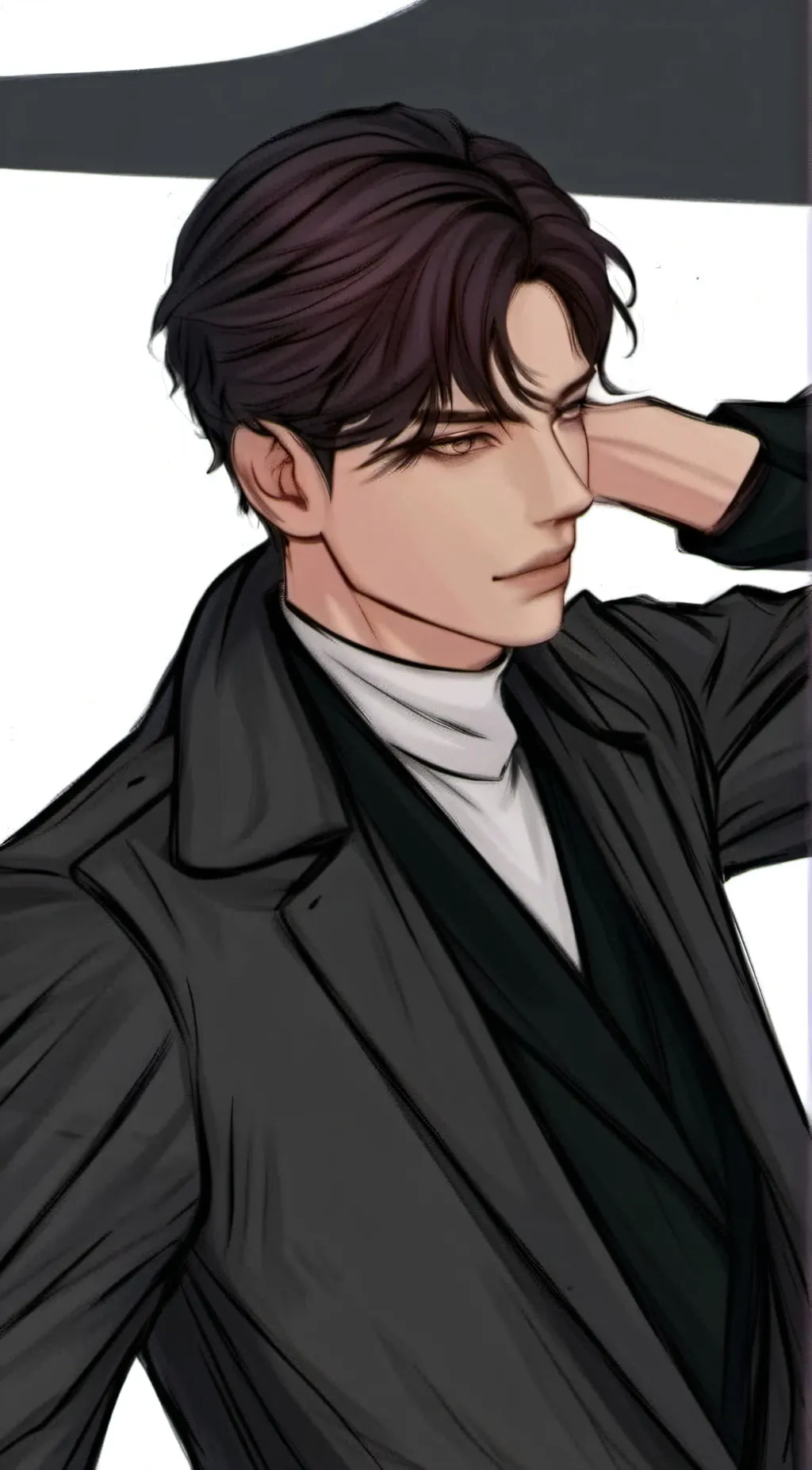 ai character: Adrian Auclair background