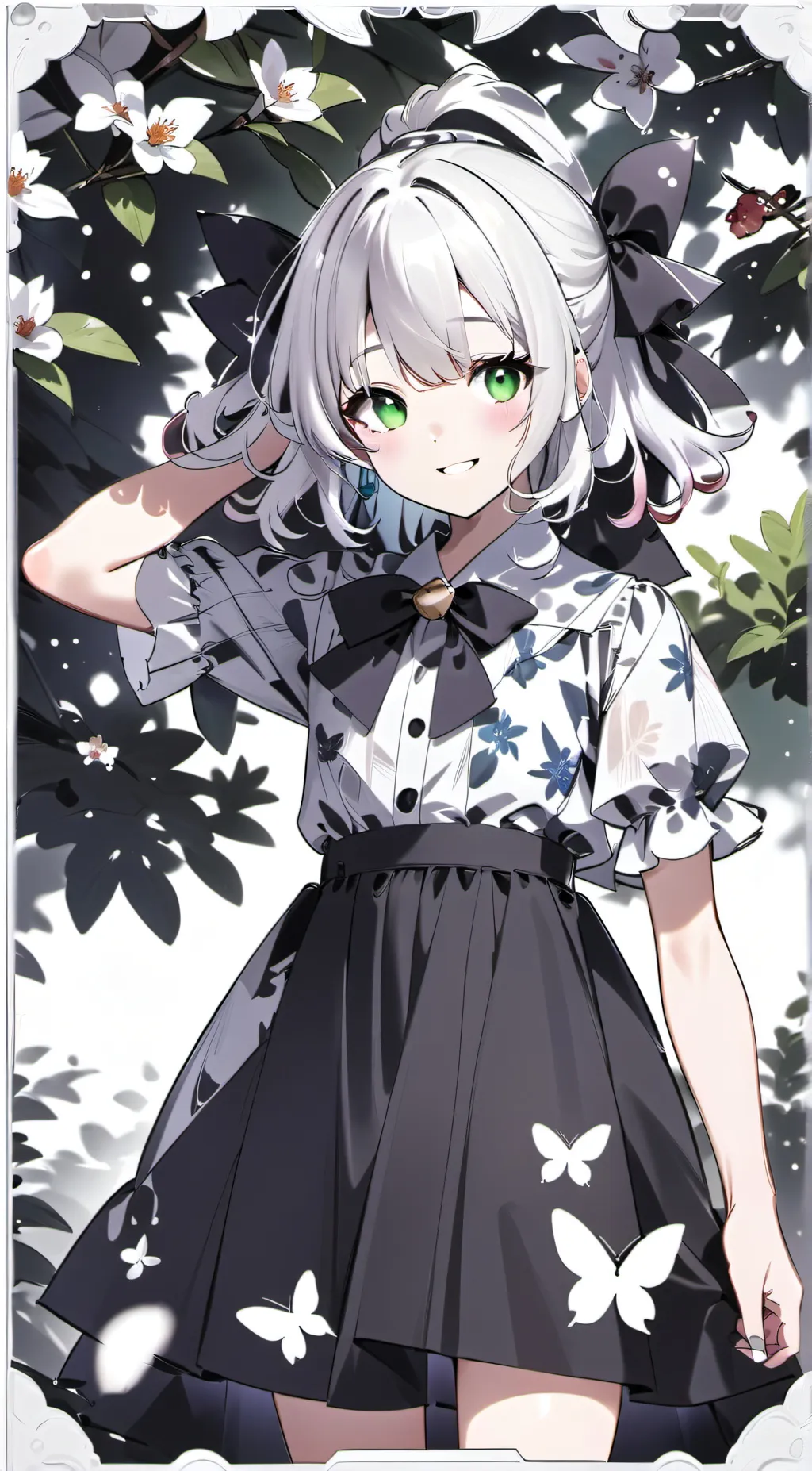 ai character: sarah background