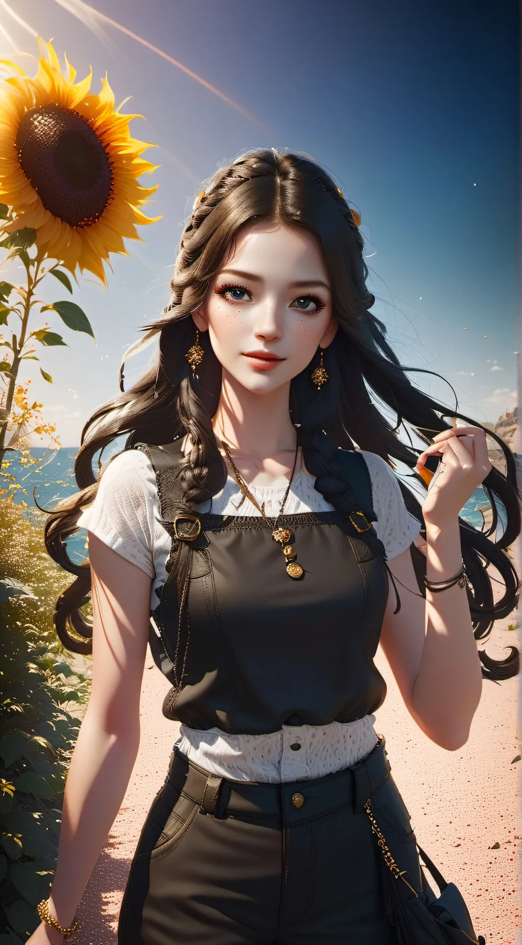 ai character: Hailey background
