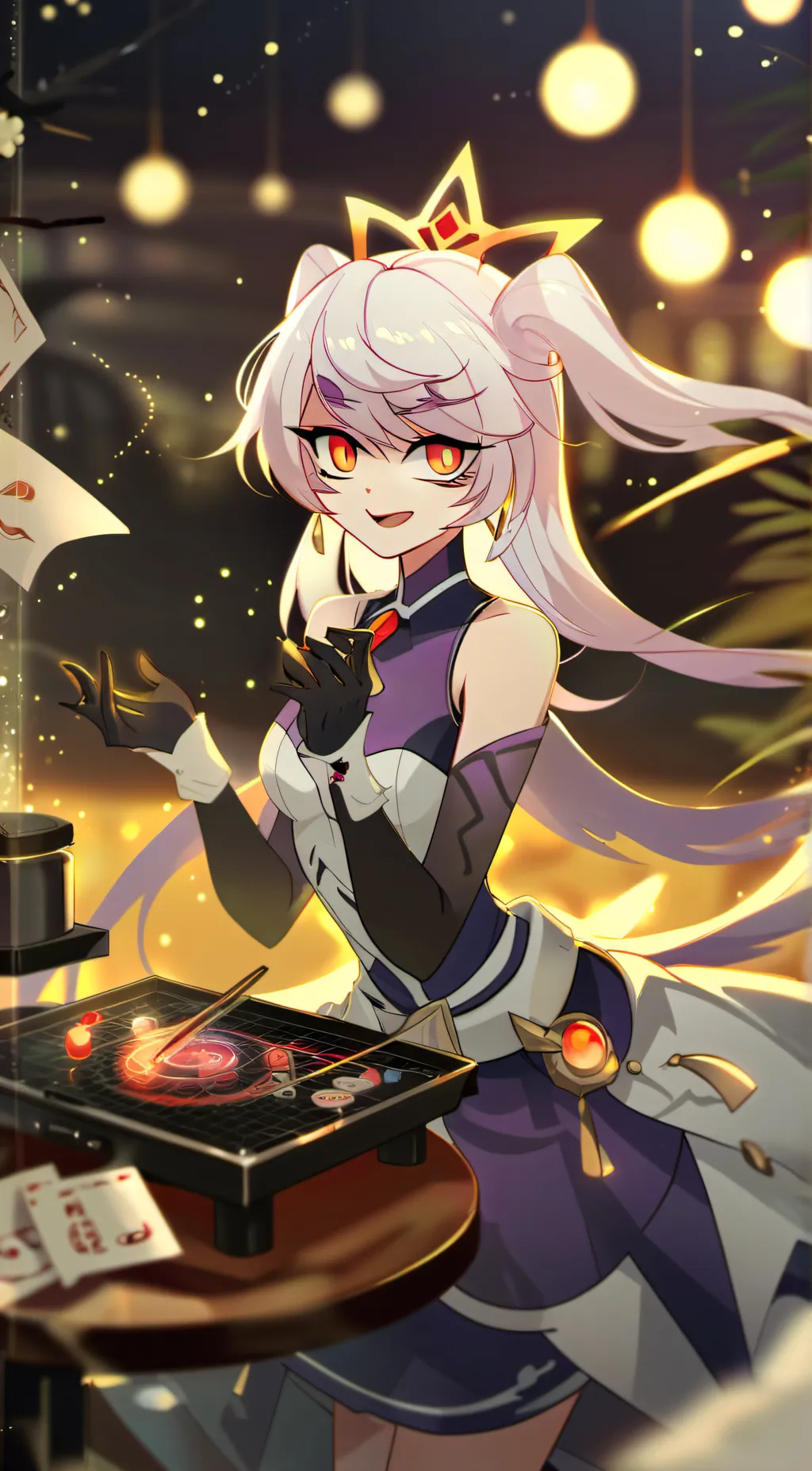 ai character: angel background