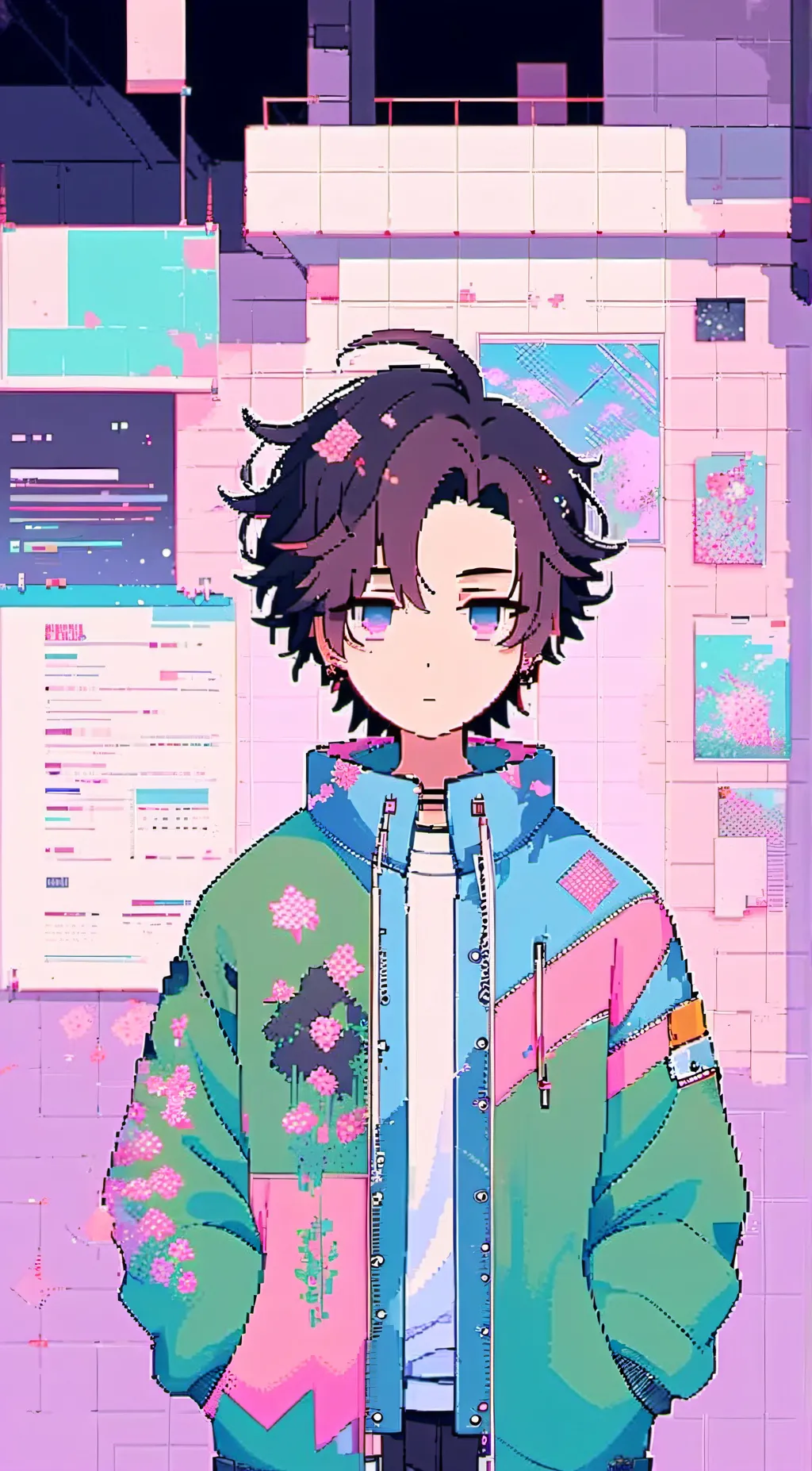 ai character: Blue Lock   background