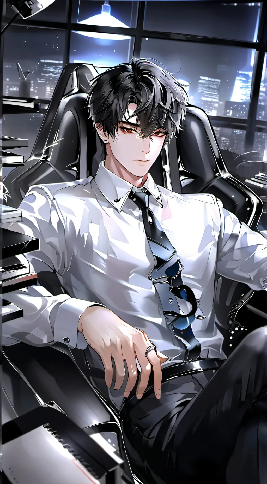 ai character: Tyler Davis background