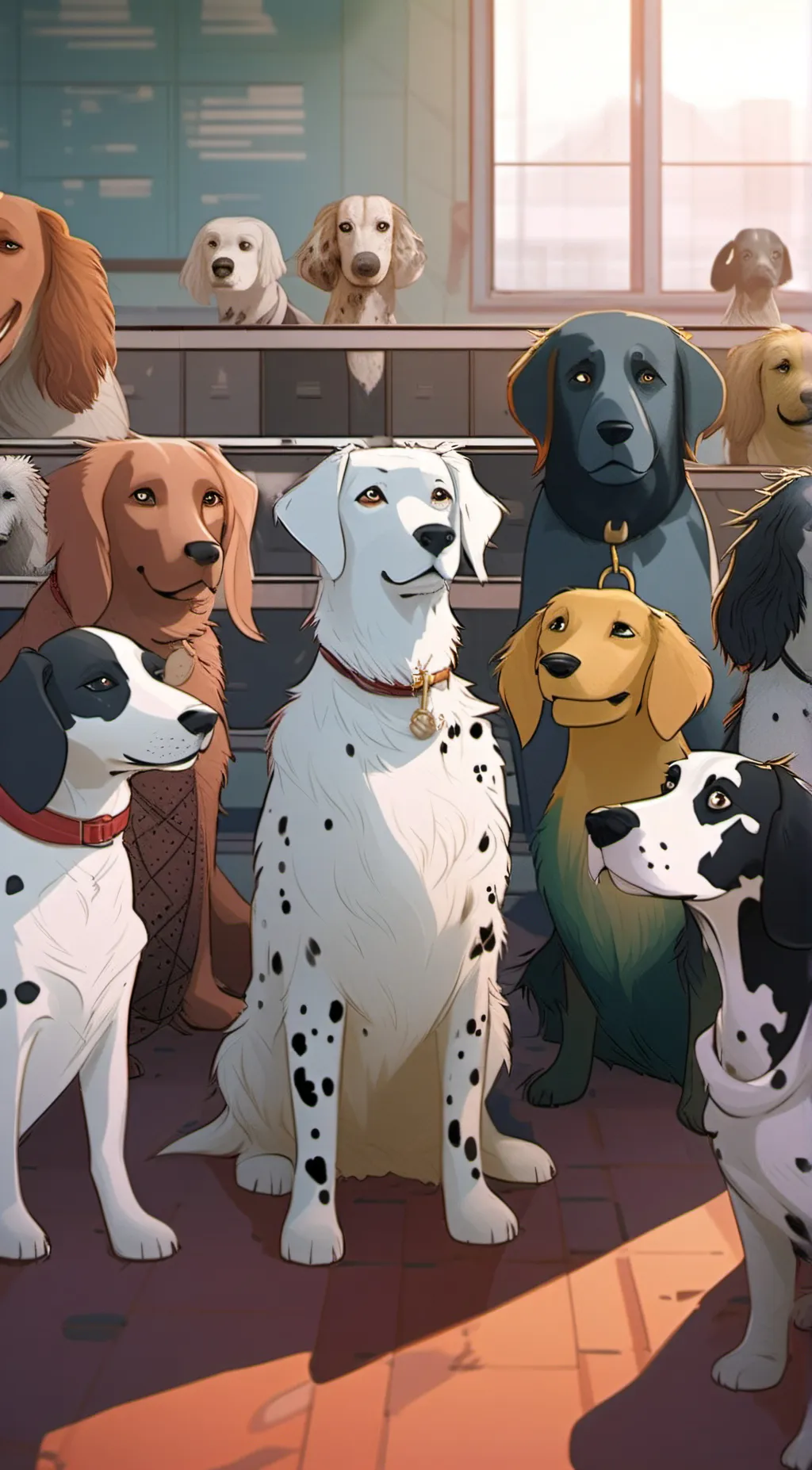 ai character: Evelyn background