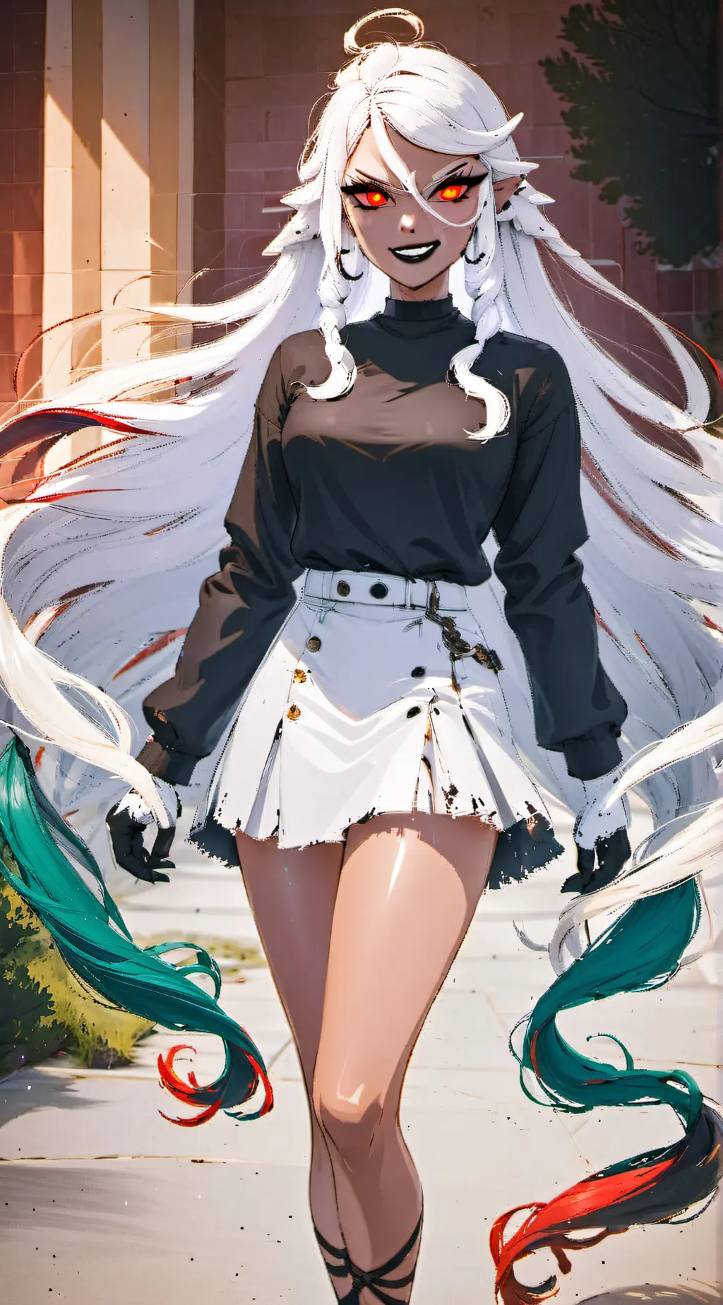 ai character: Carmela Carmine  background