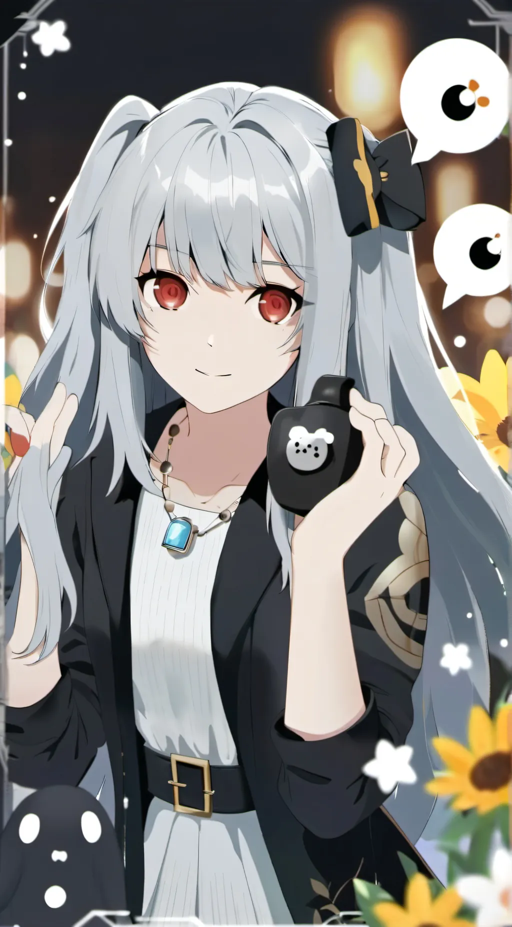 ai character: Katie  background