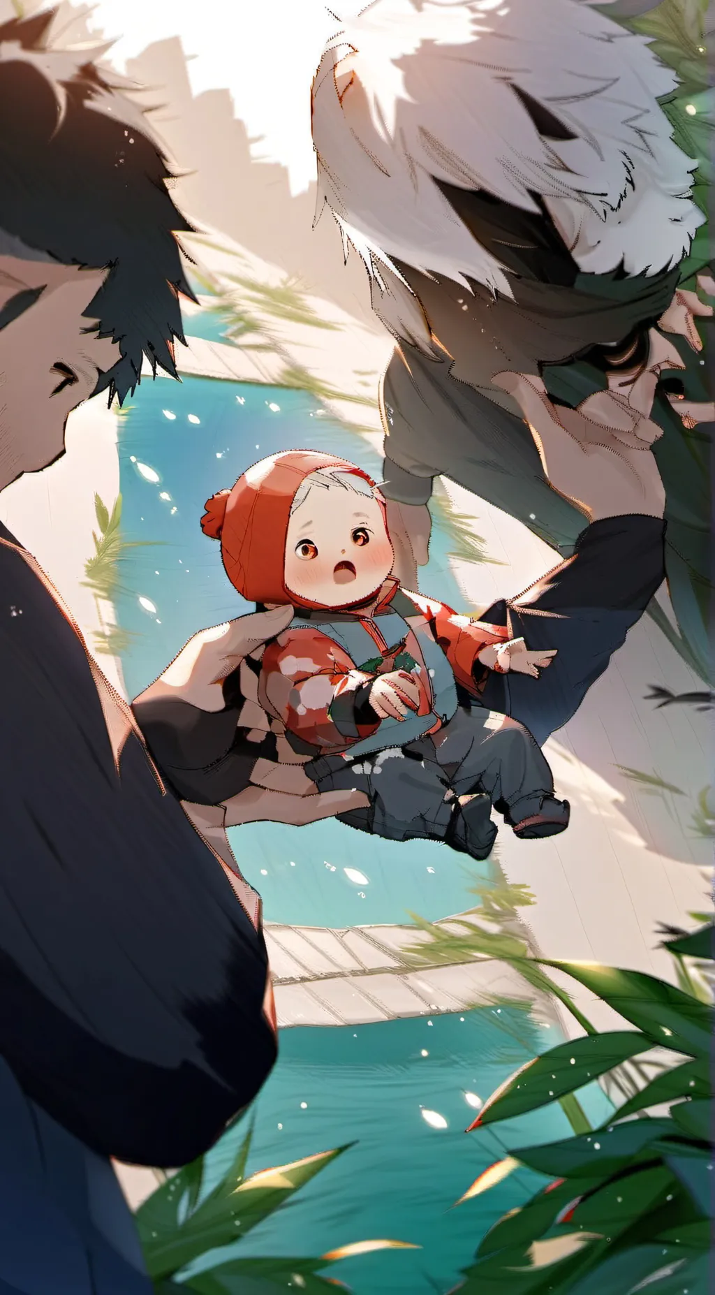 ai character: Baby  background