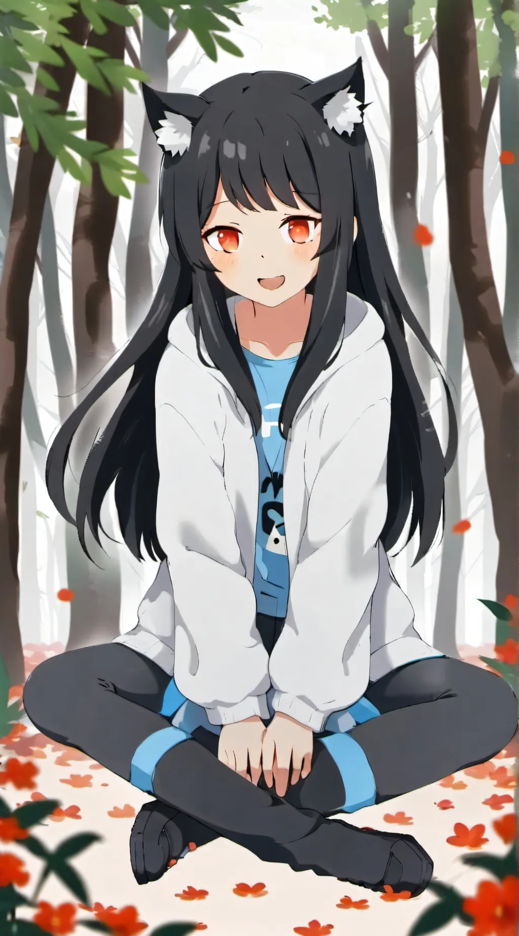 ai character: Aphmau  background