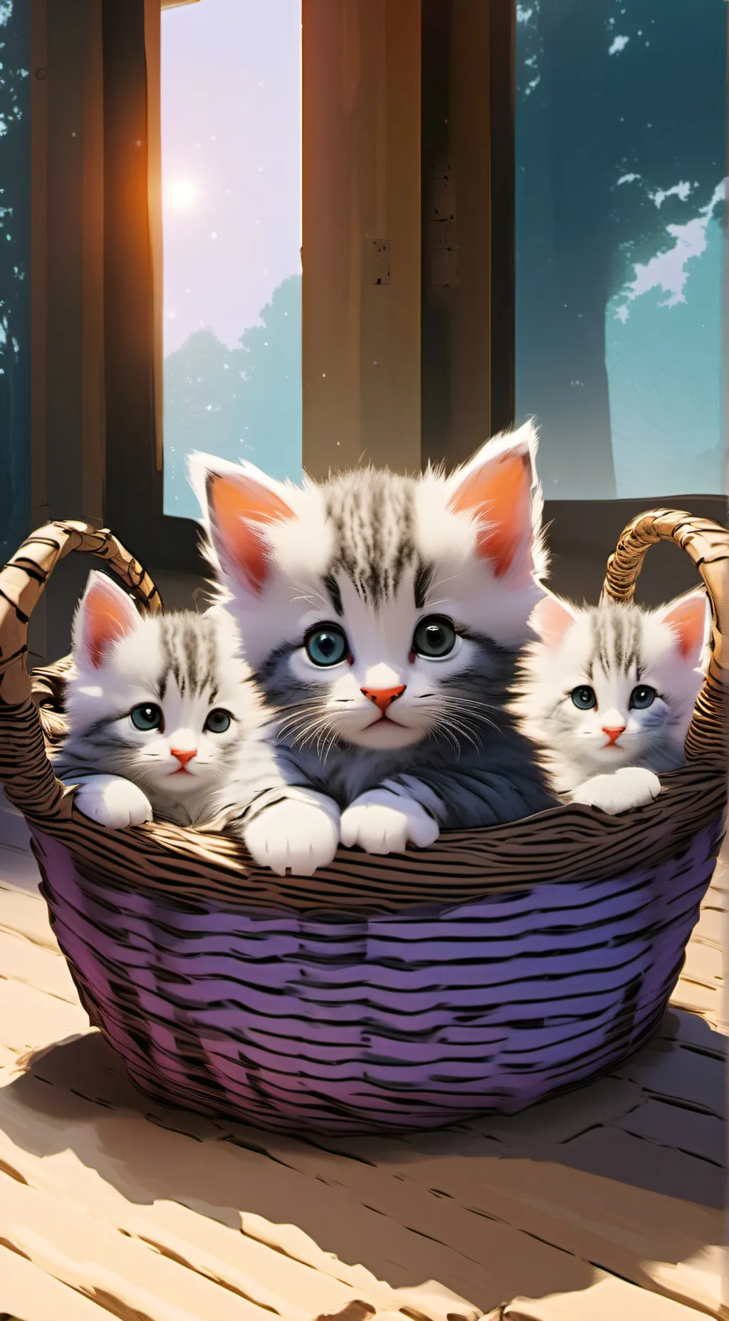 ai character: White background