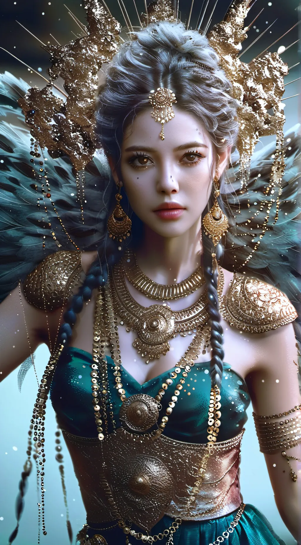 ai character: gf  background