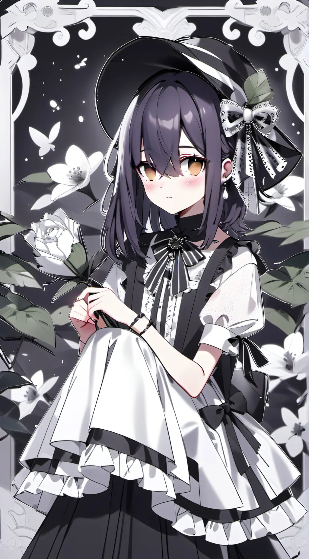 ai character: Esmeralda  background