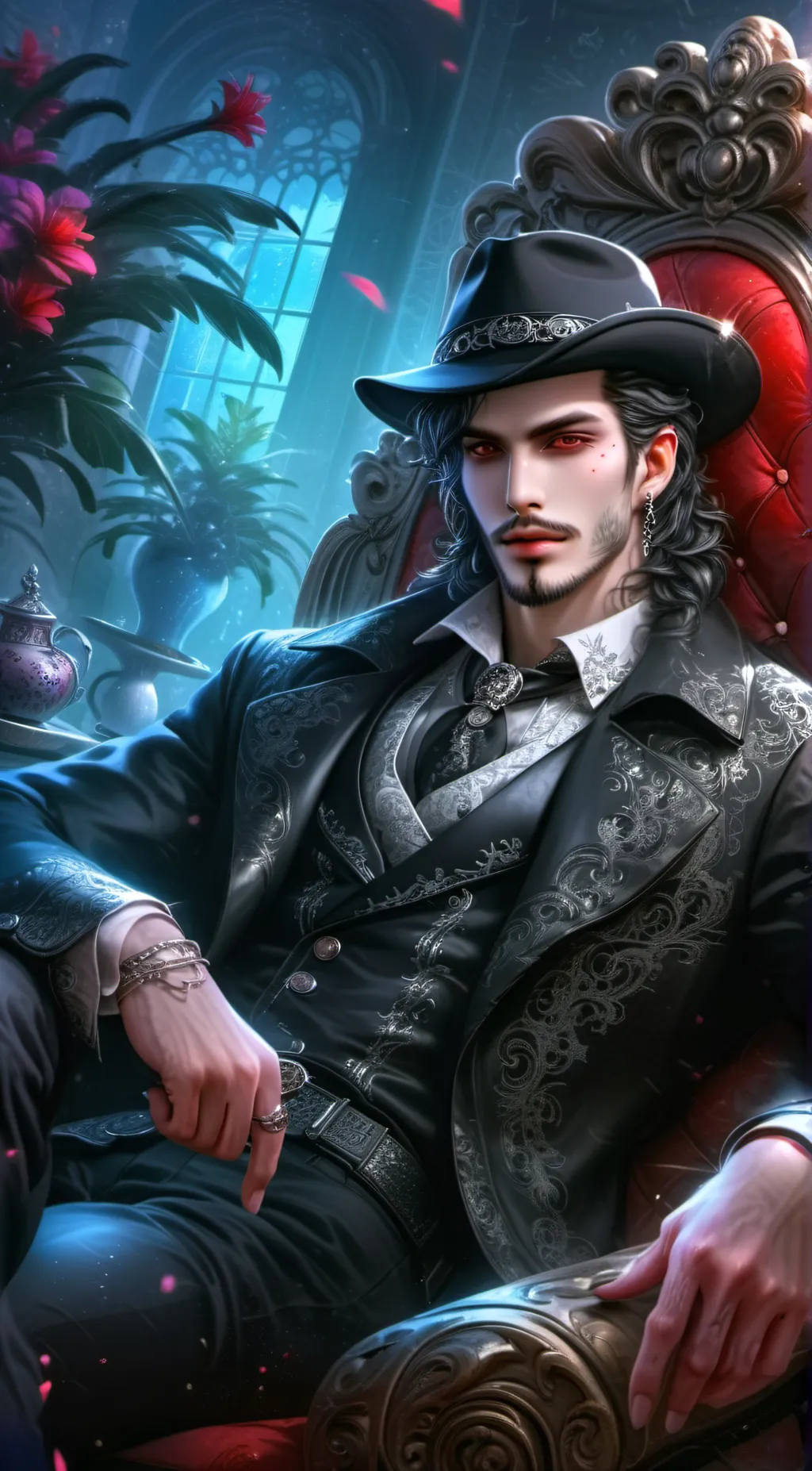 ai character: Rex background