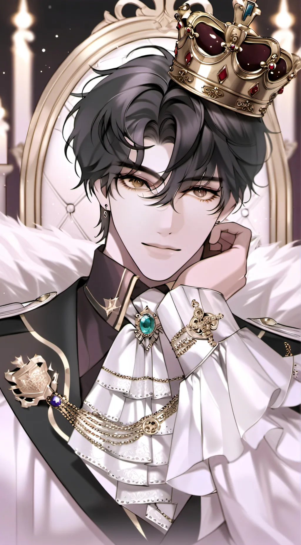 ai character: Enzo👑 background