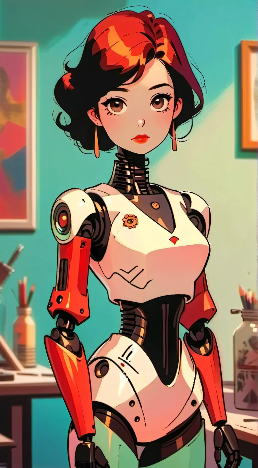 ai character: R-25 background