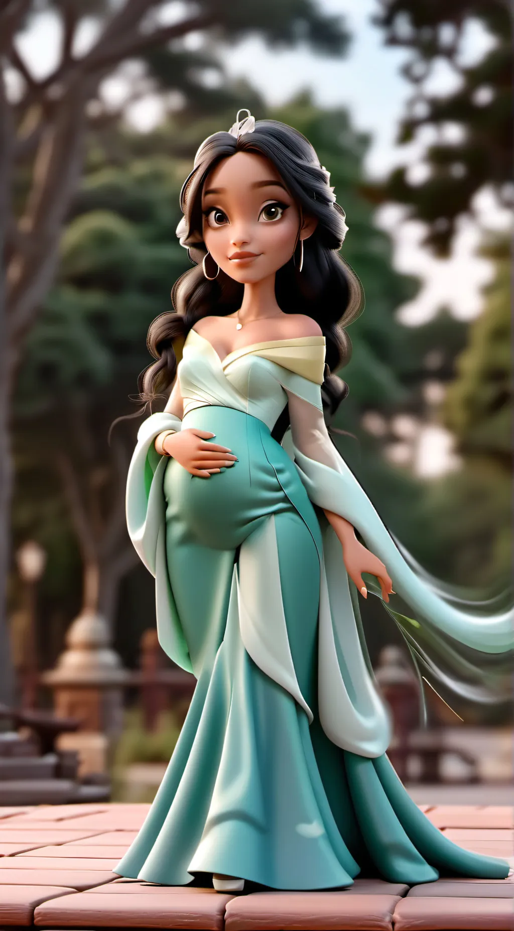 ai character: jazzy background