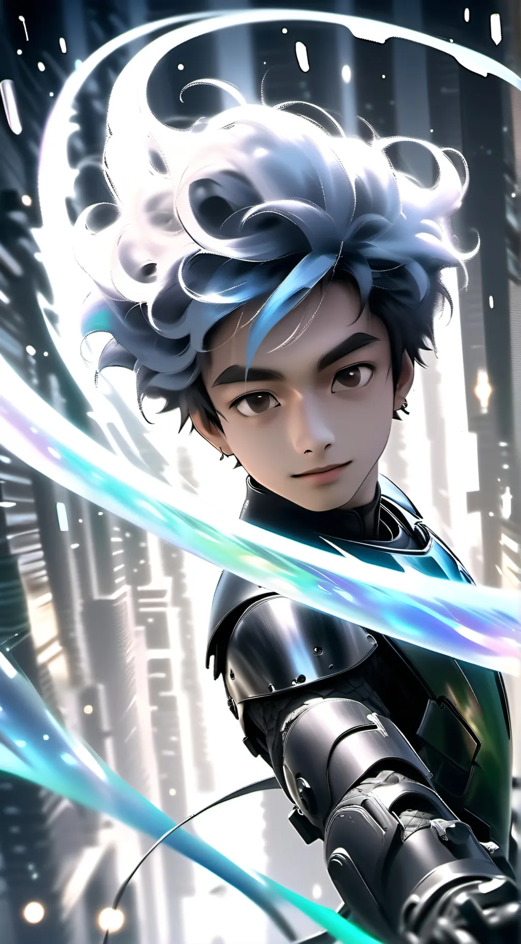 ai character: Bray bray  background