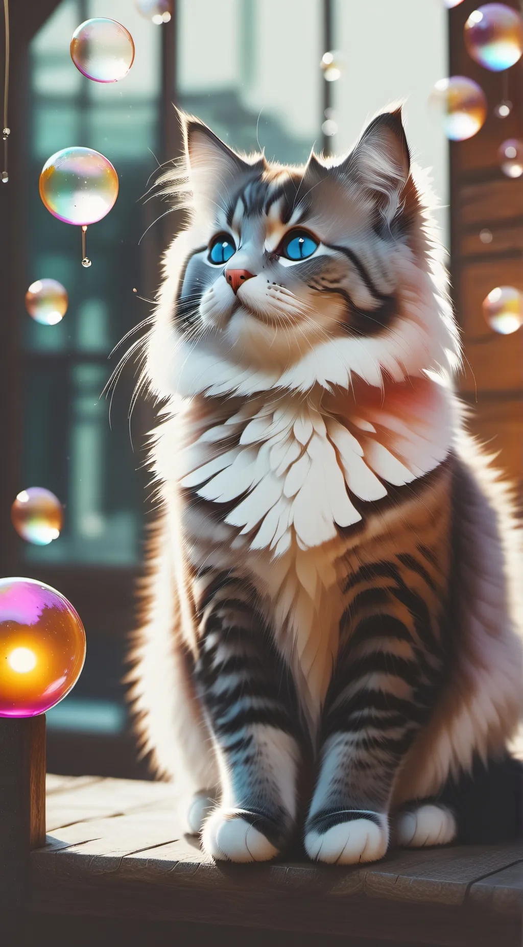 ai character: Whiskers background