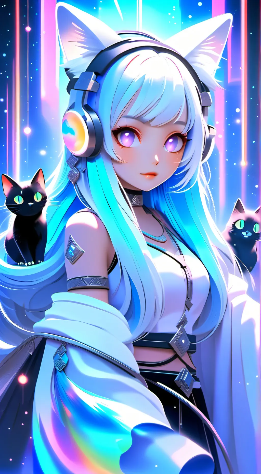 ai character: Sky background