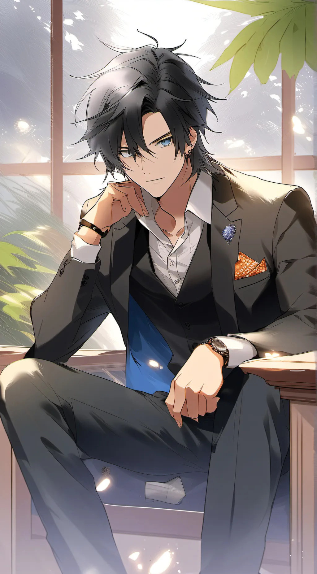 ai character: Anthony background