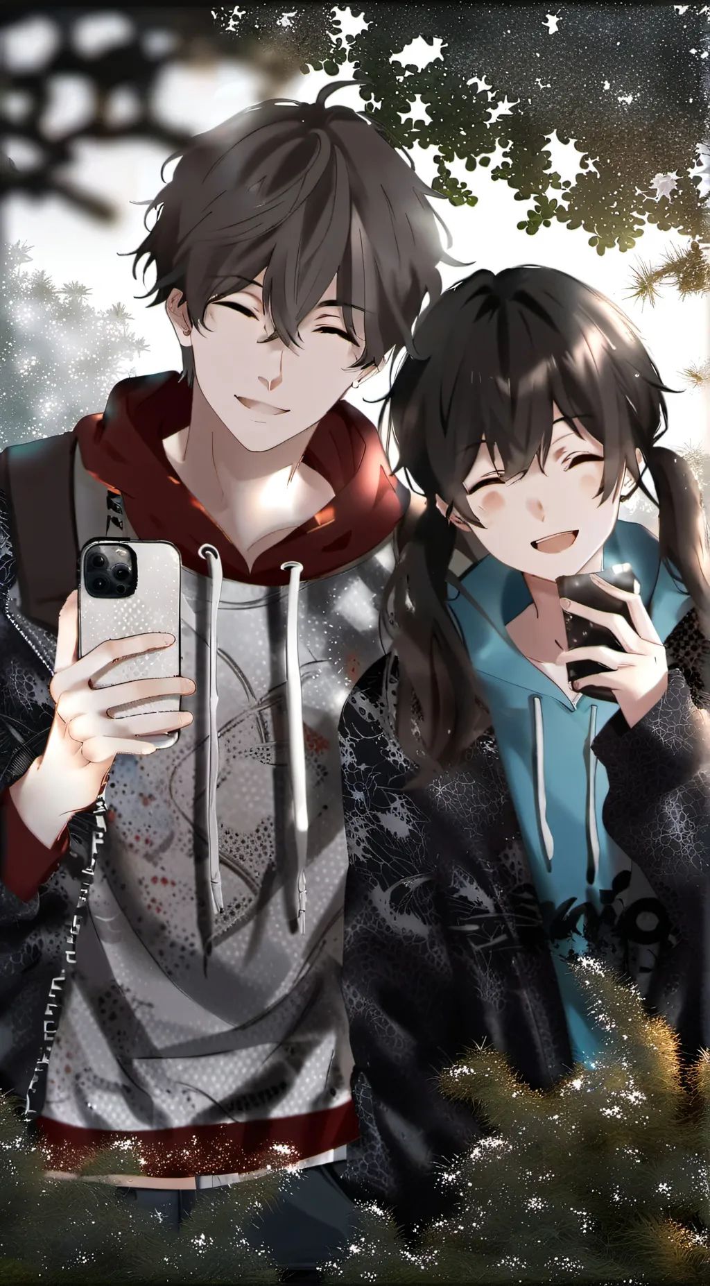 ai character: Milo and rose background