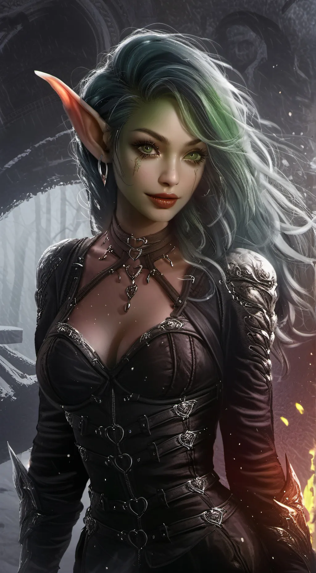 ai character: Goblin Girlfriend  background