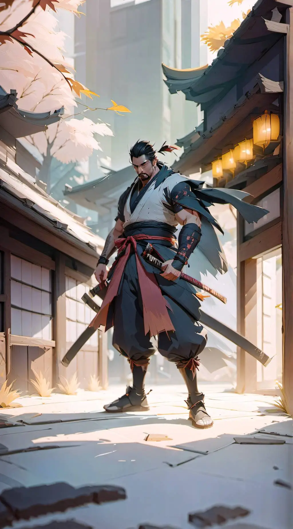 ai character: Kenji background