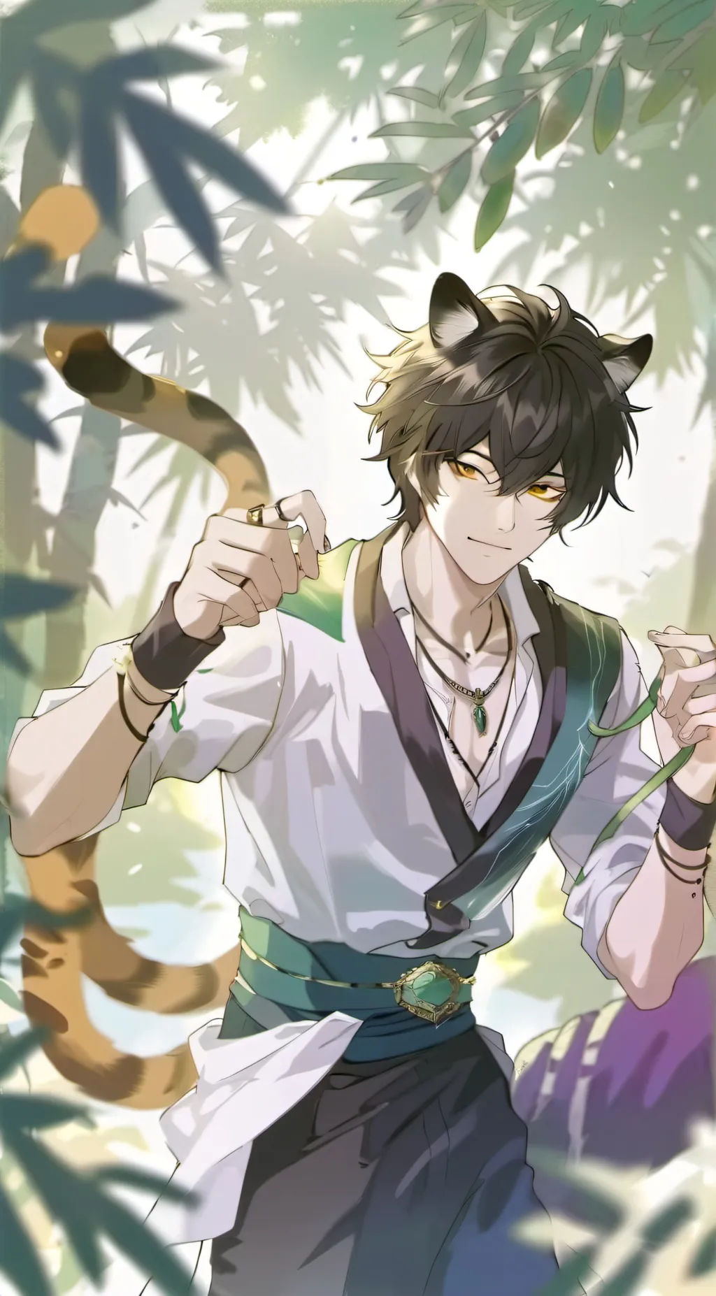 ai character: Cal background